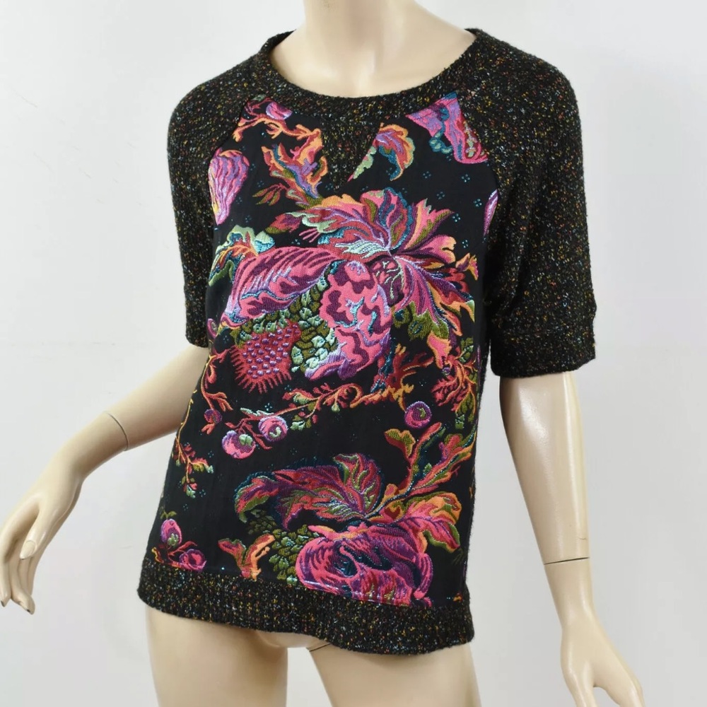 James Coviello Anthropologie Sweater Sm GUC